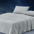 Temperature Regulating Comforter (Light Gray / Ultimate Queen (90"x90"))