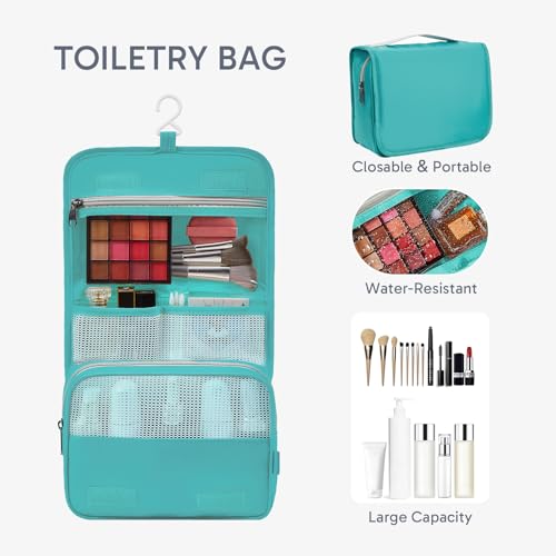Packing Cubes for Travel (16 Turquoise)