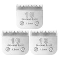 3 Pcs Size 10# Detachable Dog Grooming Blades (10# 1.5mm, 3Pcs)