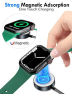 1Pack Travel Essentials for Apple Watch Charger (Black / 1Pack-6 FT)