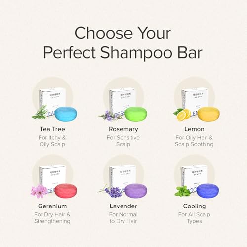 Maka Nature Rosemary Shampoo Bar for Sensitive Scalp