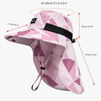 Outdoor Sun Hat for Men Women (1pack-camo Pink)