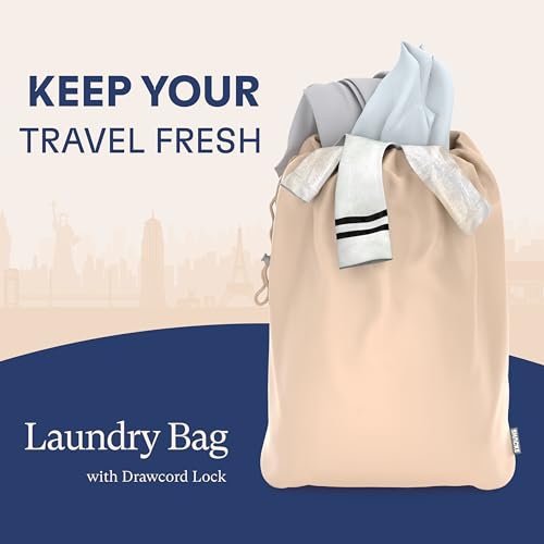 8 Set Packing Cubes for Travel (8 Set - Nude Biege / Set of 8)