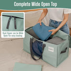 Moving Bags Wide Open Top (Light Green Matte / 8 Pack)