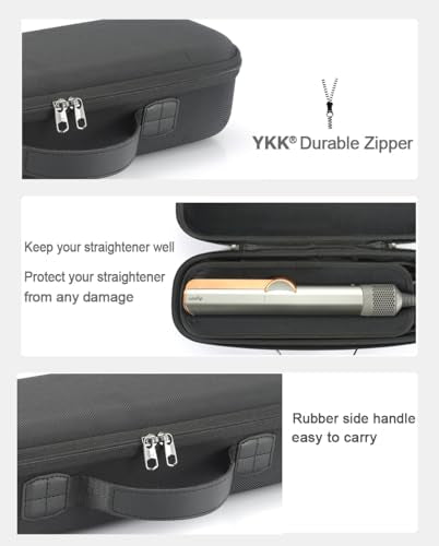 Hard Storage Case Compatible with dyson Airstrait Straightener