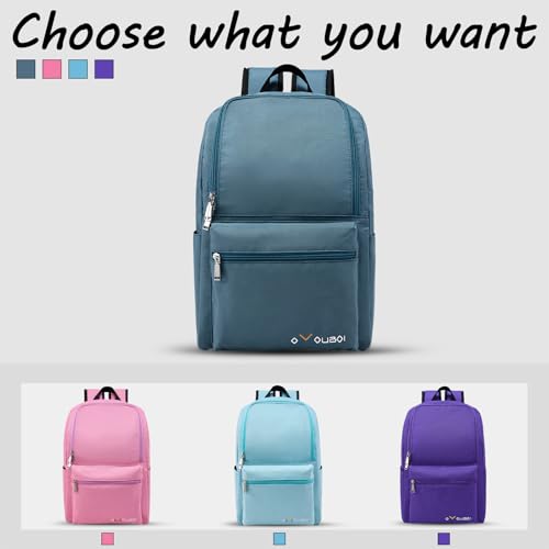 Casual Daypacks Superbreak Backpack 14 inch Laptop Backpack for Women & Men Fits Tourism Business (Steelblue)