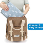 Portable Diaper Changing Pad (Classic Cloud)