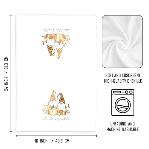 Fall Gnomes Kitchen Towels (Fall Gnome)