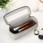 Clear Makeup Brush Bag (Grey / Slim Elegance)