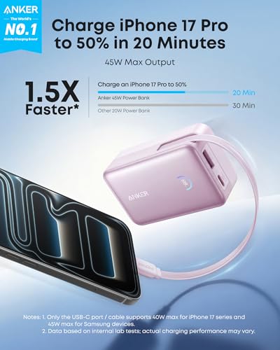 Nano Power Bank (Pink)