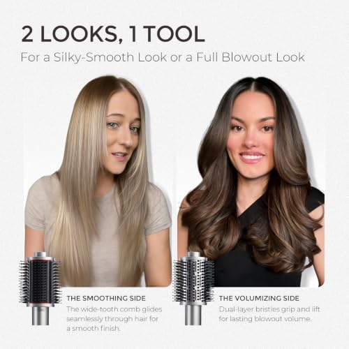 4.0 Hair Blow Dryer Brush (Metal Grey)