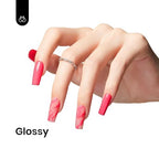 Beetles Coral Pink Gel Nail Polish 15ML Soak Off UV Gel for Nail Art (B - Creme Pink | Strawberry Cocktail)