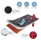 0 Degree Sleeping Bag Cotton Flannel Winter Cold Weather for Adults XXL Sleeping Bag 4 Season Big and Tall with Pillow Compression Sack (Black_R)