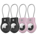 Air tag Holder (Black/Purple)