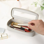 Clear Makeup Brush Bag (Grey / Slim Elegance)