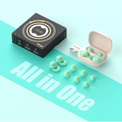 Ear Plugs for Sleeping Noise Reduction (Green)