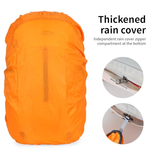 Hiking Hydration Backpack with 2L (Off-white-3L Water Bladder)