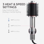 4.0 Hair Blow Dryer Brush (Metal Grey)