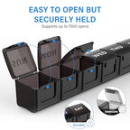Weekly Extra Large Pill Organizer (Black)