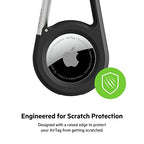Apple AirTag Secure Holder with Carabiner (Black / Single / Carabiner)