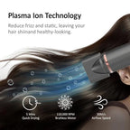 Dual Voltage Travel Hair Dryer (Grey Silver)