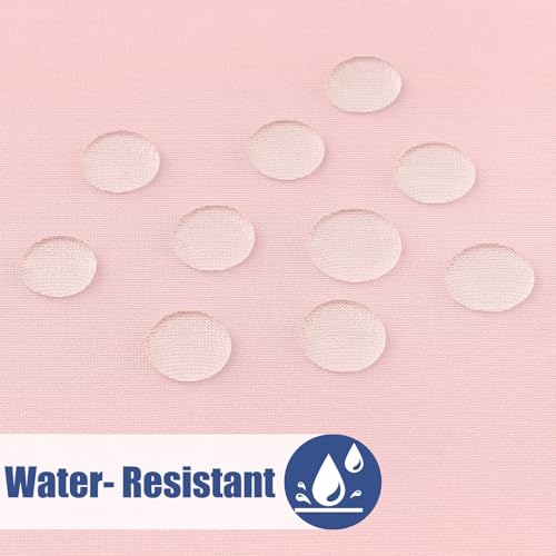 2 Pack Rectangle Spandex Fitted Table Cloth (Pink / 48" x 24" (Rectangular))
