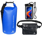 Waterproof Dry Bag with Double Zip (10L / Without Window / Navy Blue)