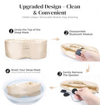3D Silk Bluetooth Sleep Mask (Champagne)