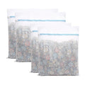 4 Pack Large Fine Mesh Laundry Bags for Delicates