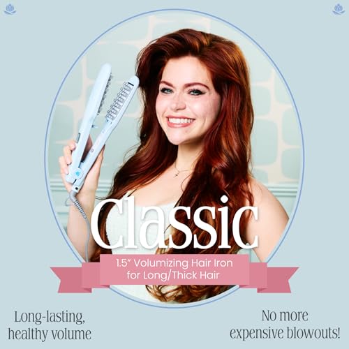 Classic 1.5” Professional Hair Volumizing Iron (1-1/2" - Classic)