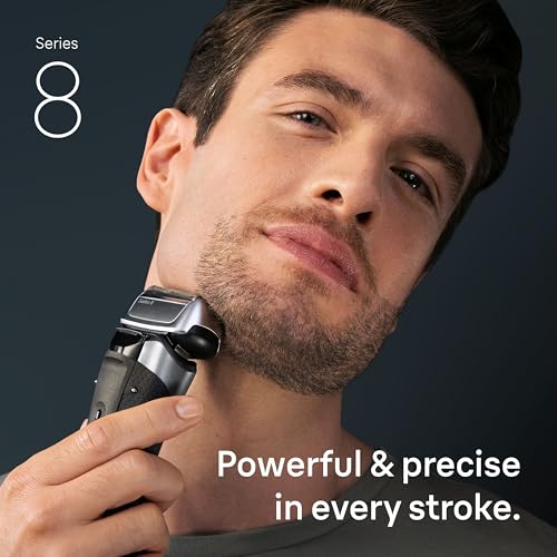 Series 8 8567cc Electric Razor for Men (Silver / 6 Piece Set)