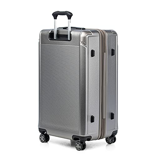 Platinum Elite Hardside Checked Luggage (Checked- Large 28-Inch / Metallic Sand)