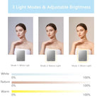 Makeup Bag with Led Mirror (Blue / with LED mirror)
