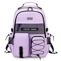 Multi Pocket Backpack with 15.6 inch Laptop Compartment (Purple)