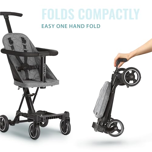Coast Rider Lightweight Travel Stroller (Grey)
