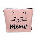 Cat Cute Cosmetic Bags For Women (9 x 7.1 inch / Cat Cute)