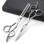6/7/7.5/8/9-inch professional hair clipper set, stainless steel sharp hair clippers, hairdresser specific scissors