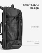 Travel Backpack 40L (Black-ripstop / 40L)