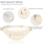Small Aprocot Cross Body Bag Fashion Shoulder Fanny Pack for Women (Apricot / Large)