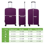 Luggage Cover (Purple / 24-25 inch)