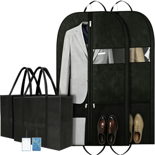 43" Hanging Clothes Garment Bag for (43inch garment bag 2 pack)