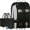 43" Hanging Clothes Garment Bag for (43inch garment bag 2 pack)