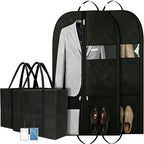 43" Hanging Clothes Garment Bag for (43inch garment bag 2 pack)