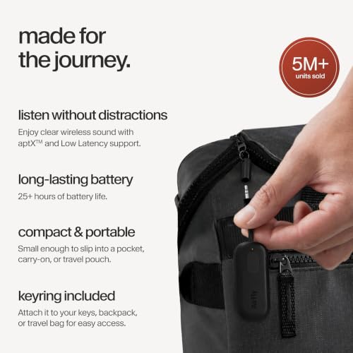 AirFly Pro Bluetooth Wireless Audio Transmitter (Black / AirFly Pro)