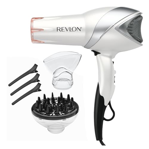 Infrared Ionic Hair Dryer with Diffuser & Concentrator (Full Size)