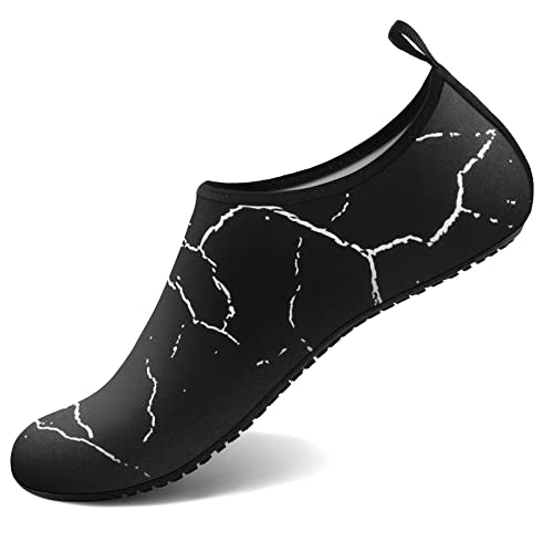 Water Shoes for Women Men Quick (11.5-12.5 Women/10.5-11.5 Men / Marbe)