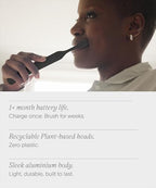 Pro Sonic Electric Toothbrush (Midnight Black)