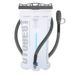 Water Bladder 2L Hydration Bladder for Hiking Backpack (White-2L)