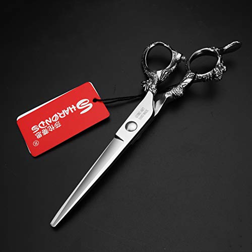 Hair Cutting Scissors Hairdressing Scissors Thinning Scissor Professional Barber Salon Home Shear For Men Women Pet (6 Inch)