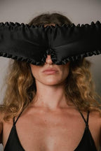Silk Sleep Mask (Black Jade / 1 Count (Pack of 1))